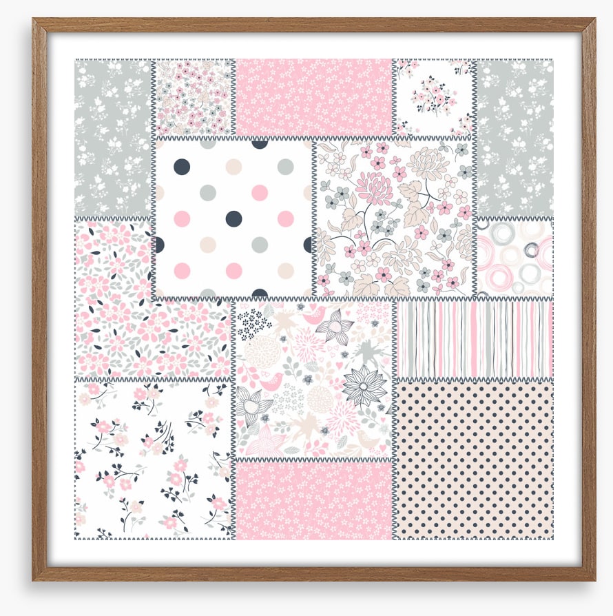 Pretty pinks patchwork