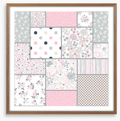 Pretty pinks patchwork