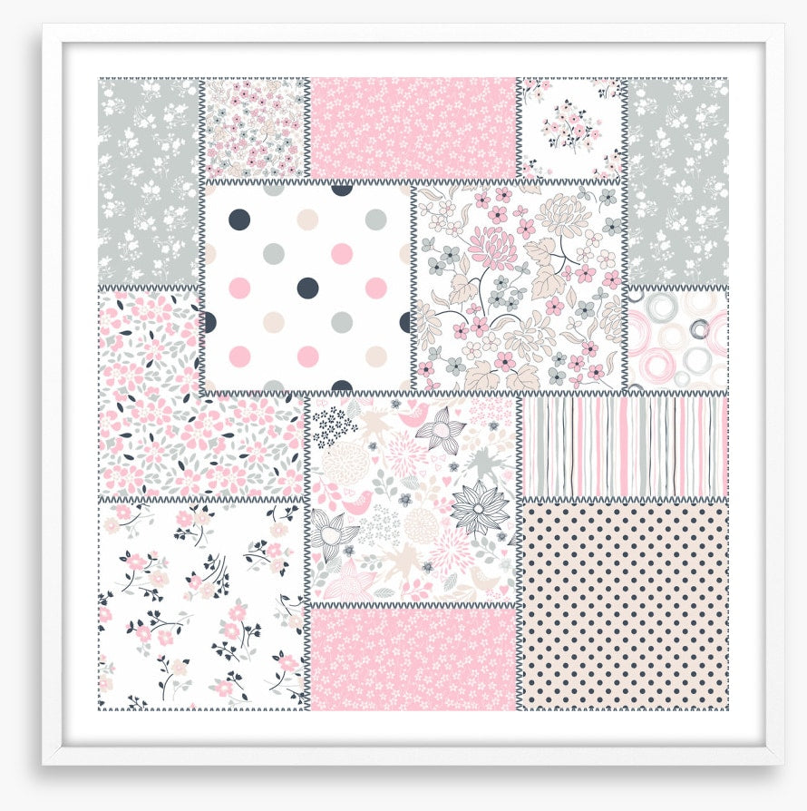 Pretty pinks patchwork
