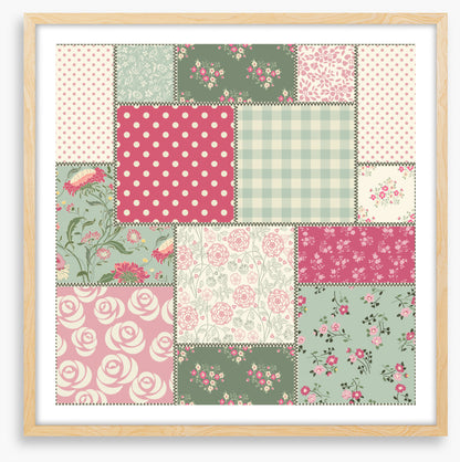 Vintage spring patchwork