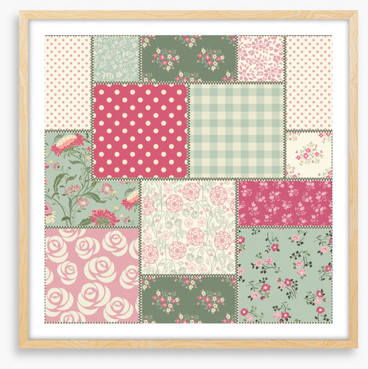 Vintage spring patchwork