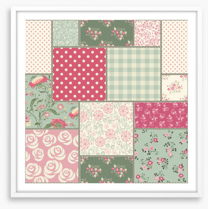 Vintage spring patchwork