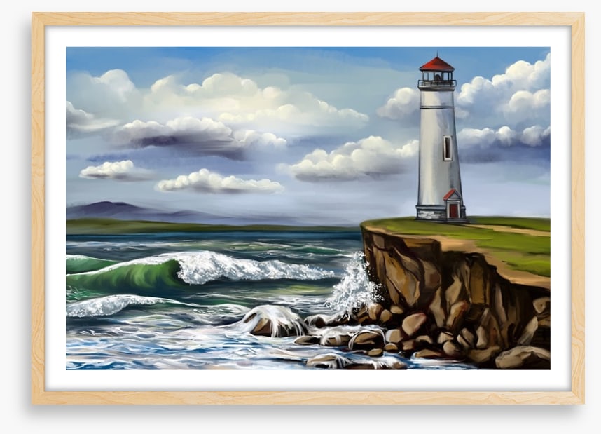 Lighthouse island