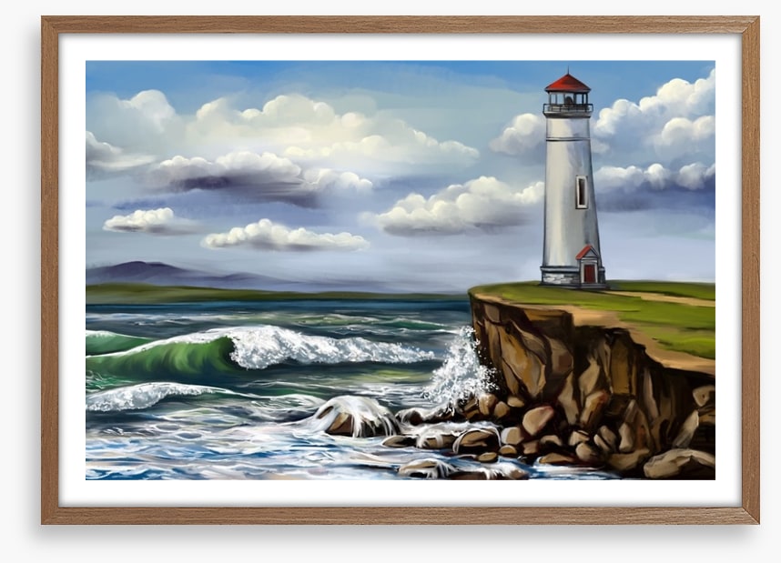 Lighthouse island