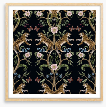 Chinoiserie tigers