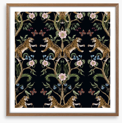 Chinoiserie tigers