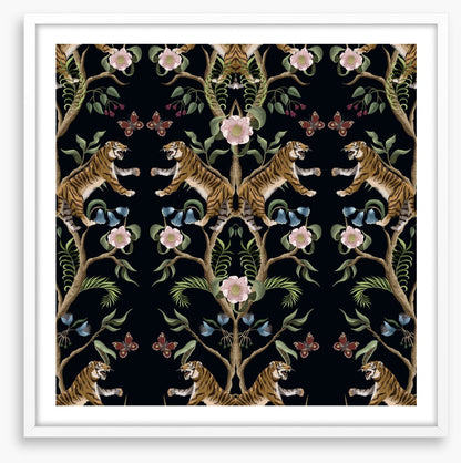 Chinoiserie tigers