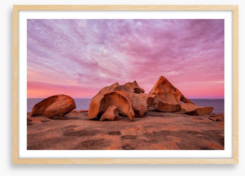 Remarkable Rocks sunrise