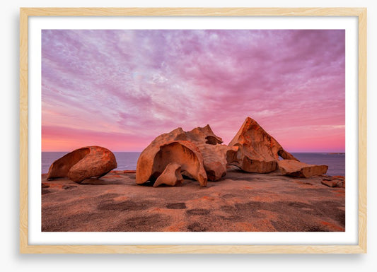 Remarkable Rocks sunrise