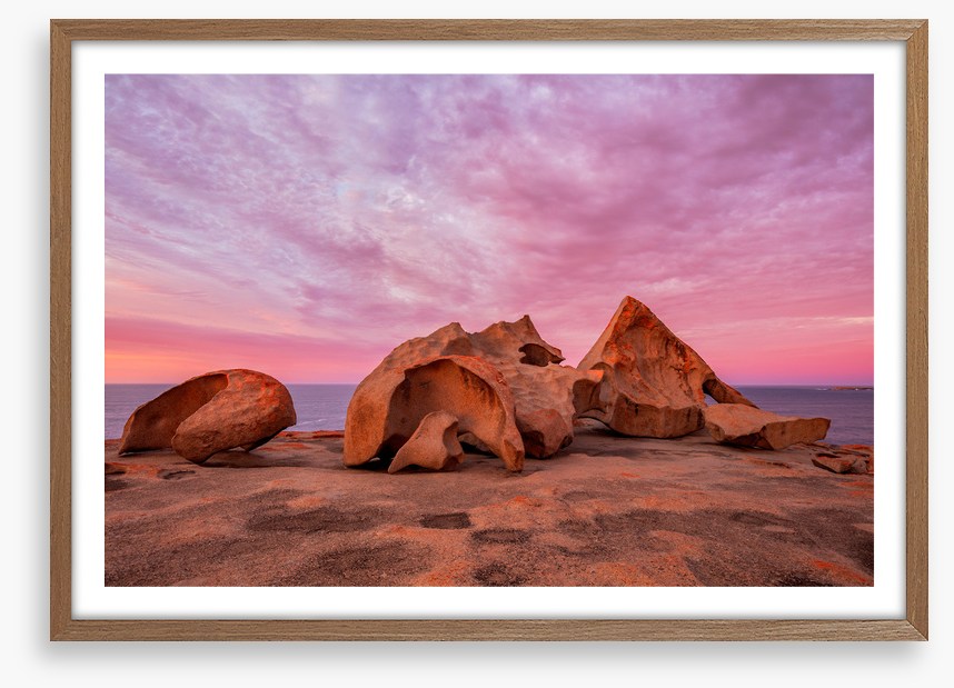 Remarkable Rocks sunrise