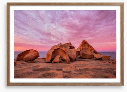 Remarkable Rocks sunrise
