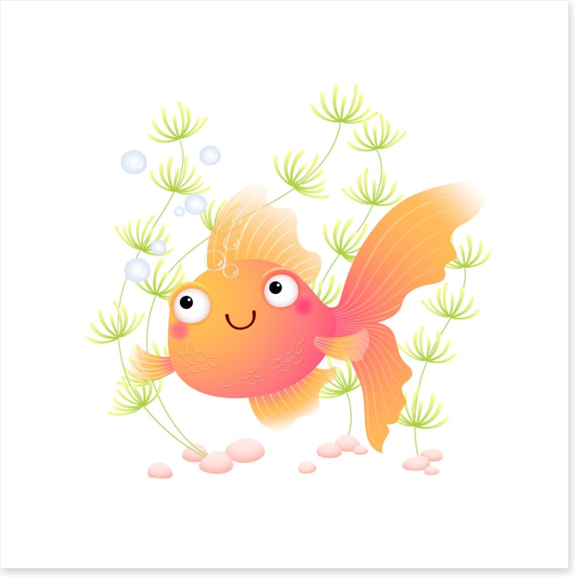 Goldfish grin