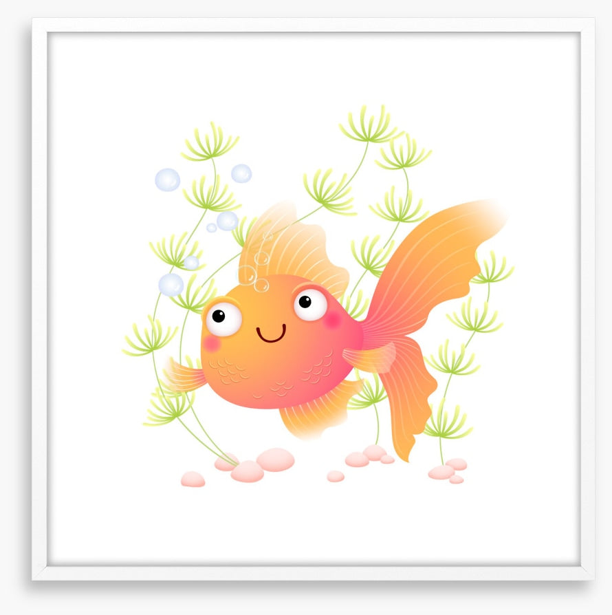 Goldfish grin