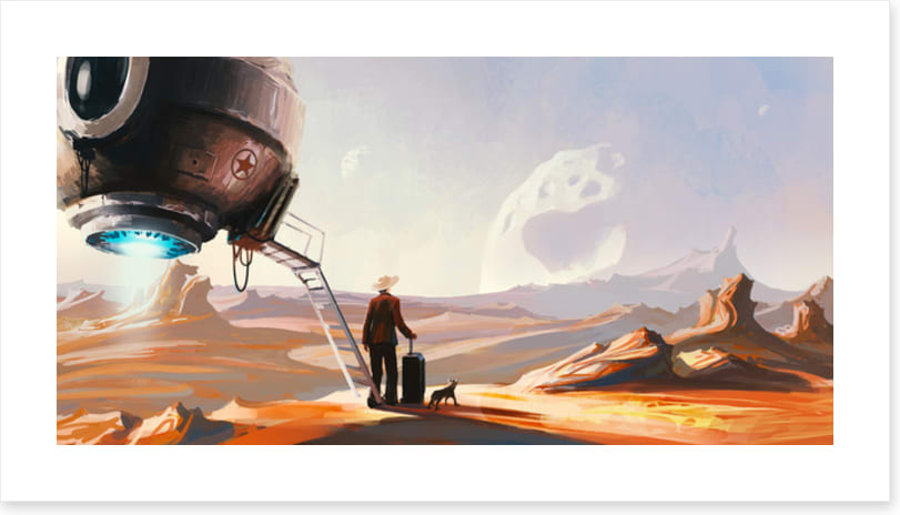 Mars landing