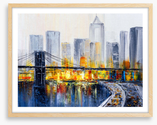 Manhattan evening glow