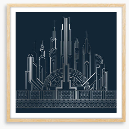 Dark city deco