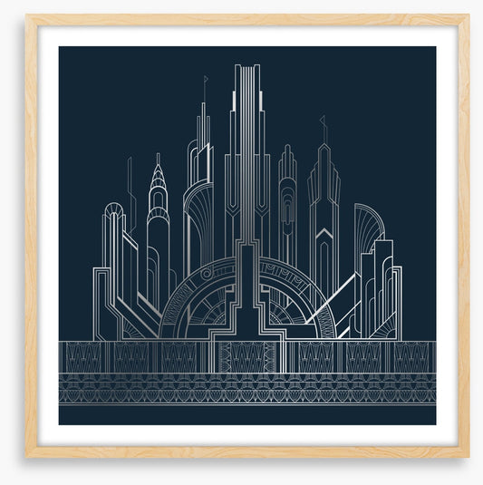 Dark city deco