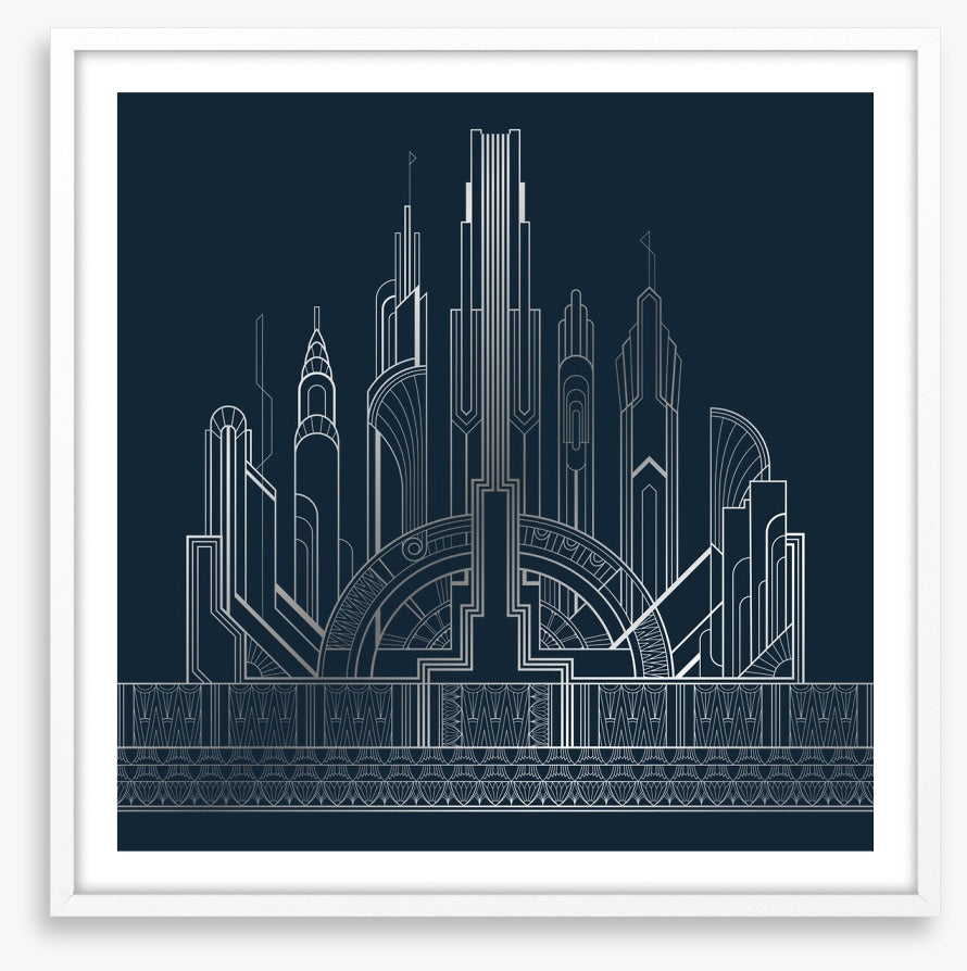 Dark city deco