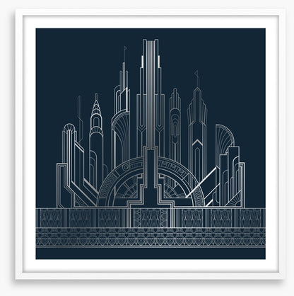 Dark city deco