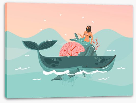 Passing whale