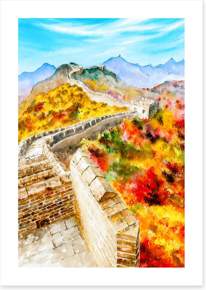 Great Wall in fall