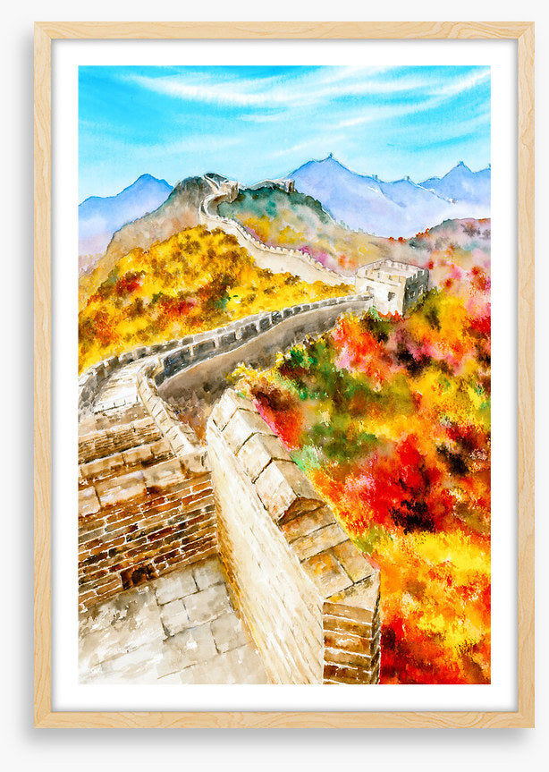Great Wall in fall