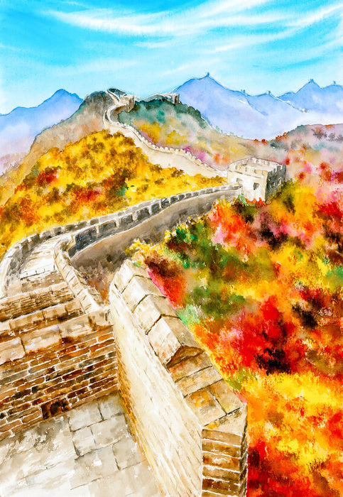 Great Wall in fall