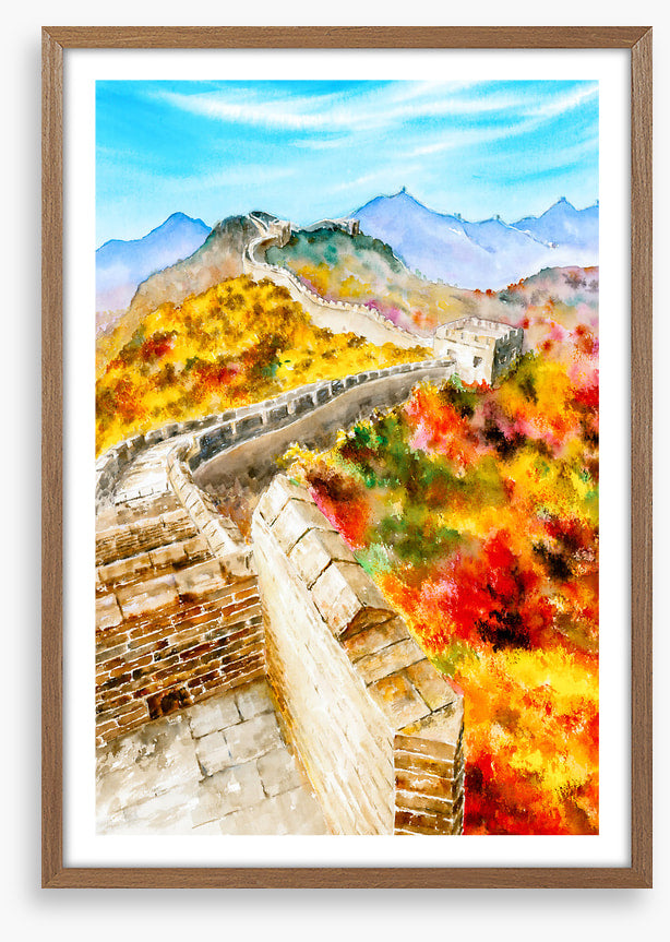 Great Wall in fall
