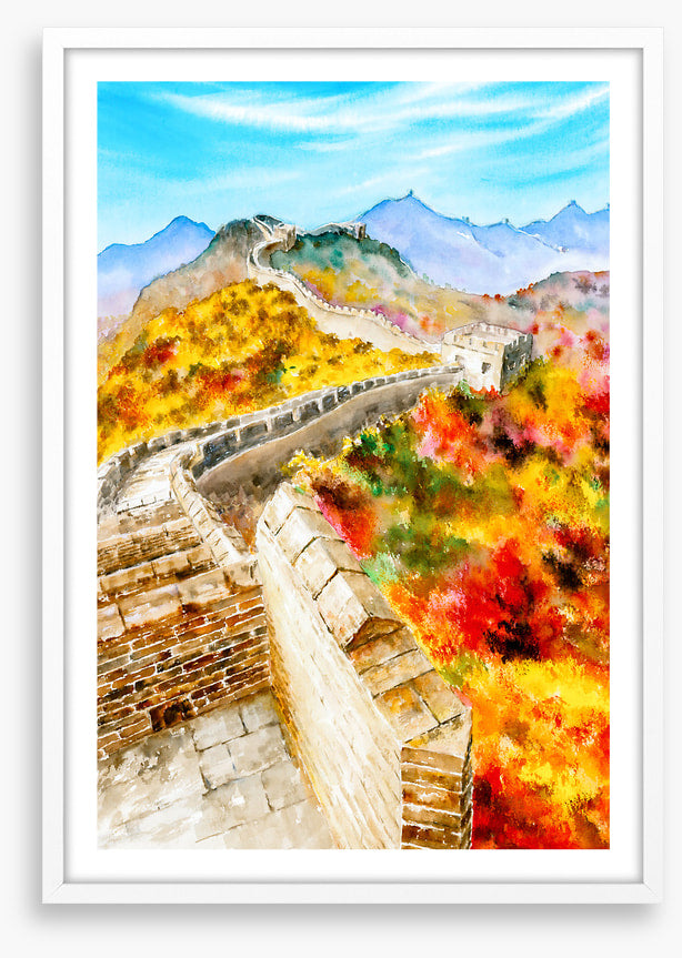 Great Wall in fall