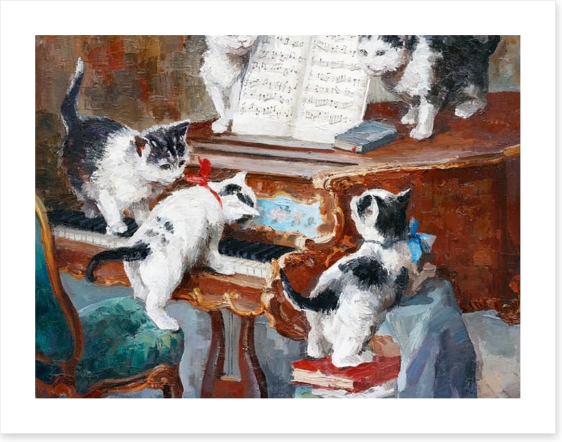 Piano play time