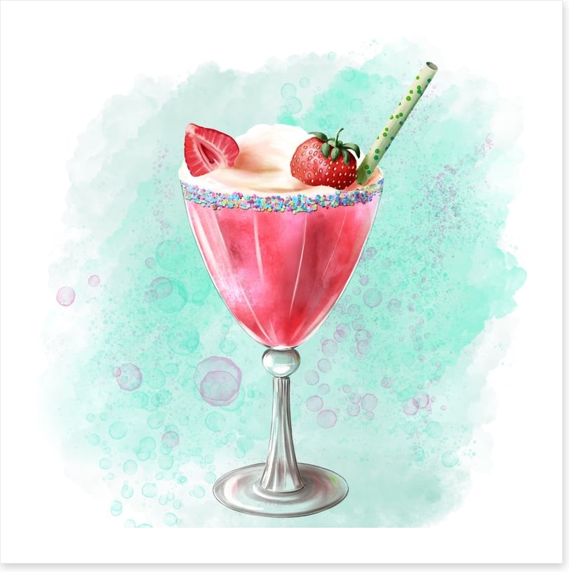 Strawberry shake
