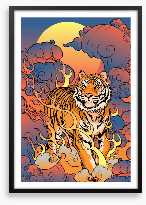 Fire tiger