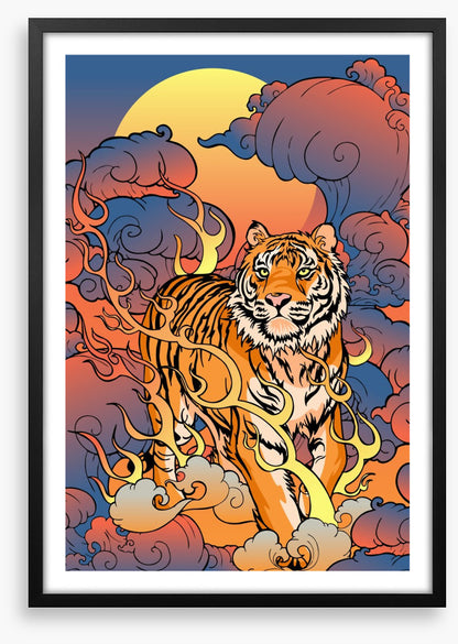 Fire tiger