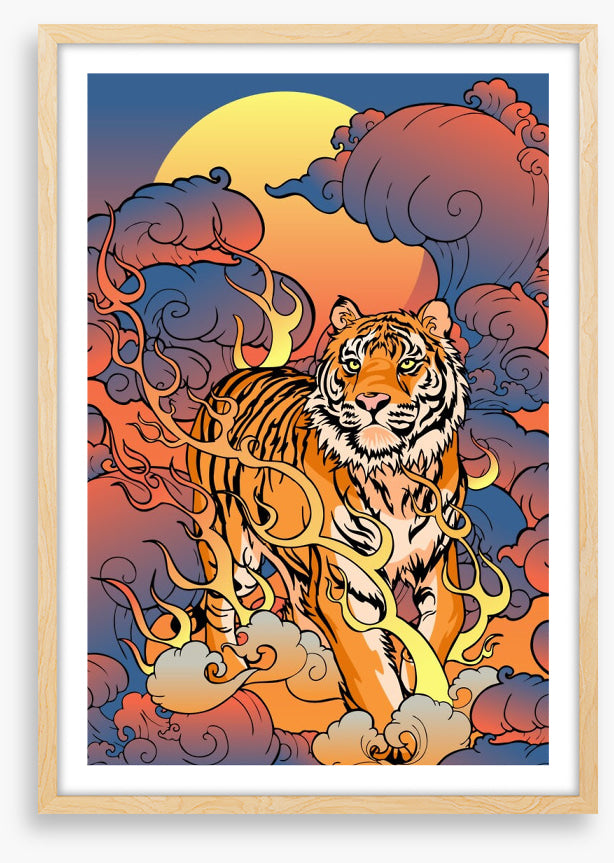 Fire tiger