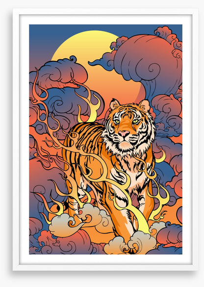 Fire tiger
