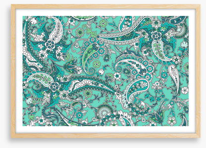 Pool of paisley