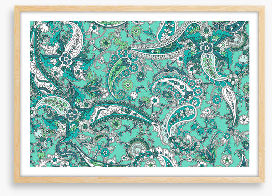 Pool of paisley