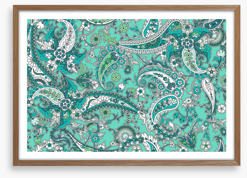 Pool of paisley