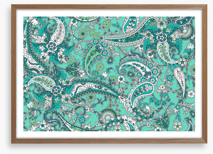 Pool of paisley
