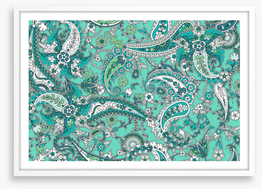 Pool of paisley