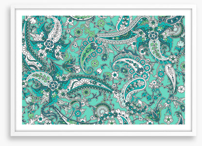 Pool of paisley