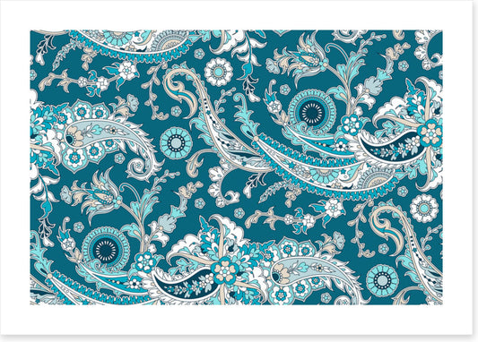 Ocean of paisley