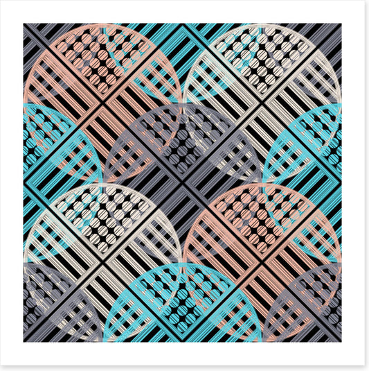 One quarter circles