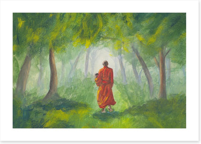Collecting alms