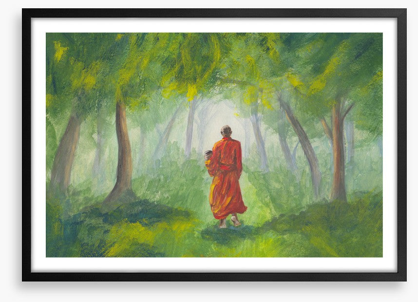 Collecting alms