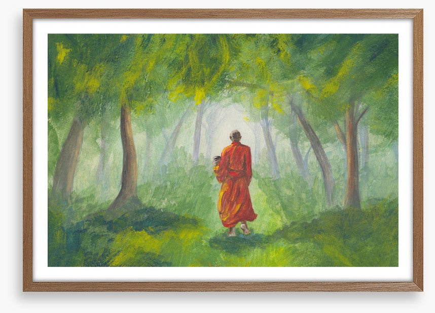 Collecting alms