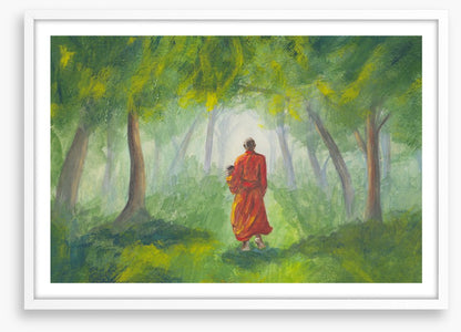 Collecting alms