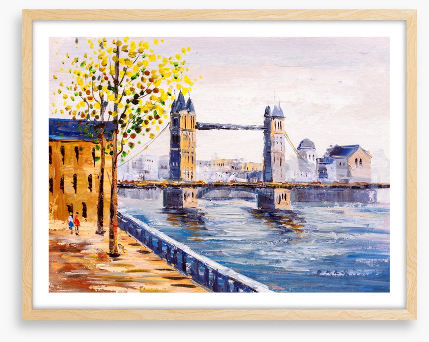 Across from Tower Bridge