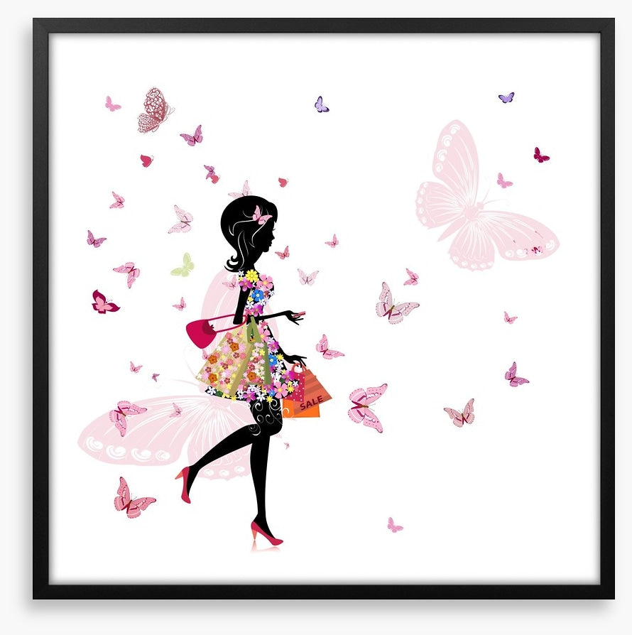 Butterfly girl