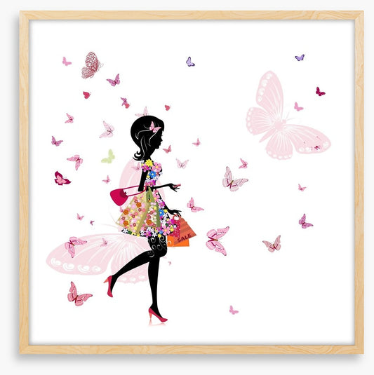 Butterfly girl